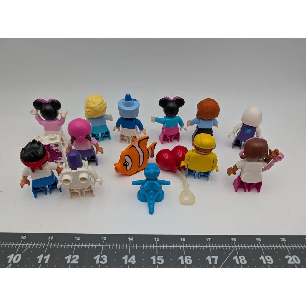 Lego Duplo Disney Marvel Character Figure Lot Minnie Jake Neverland Frozen Bob‎